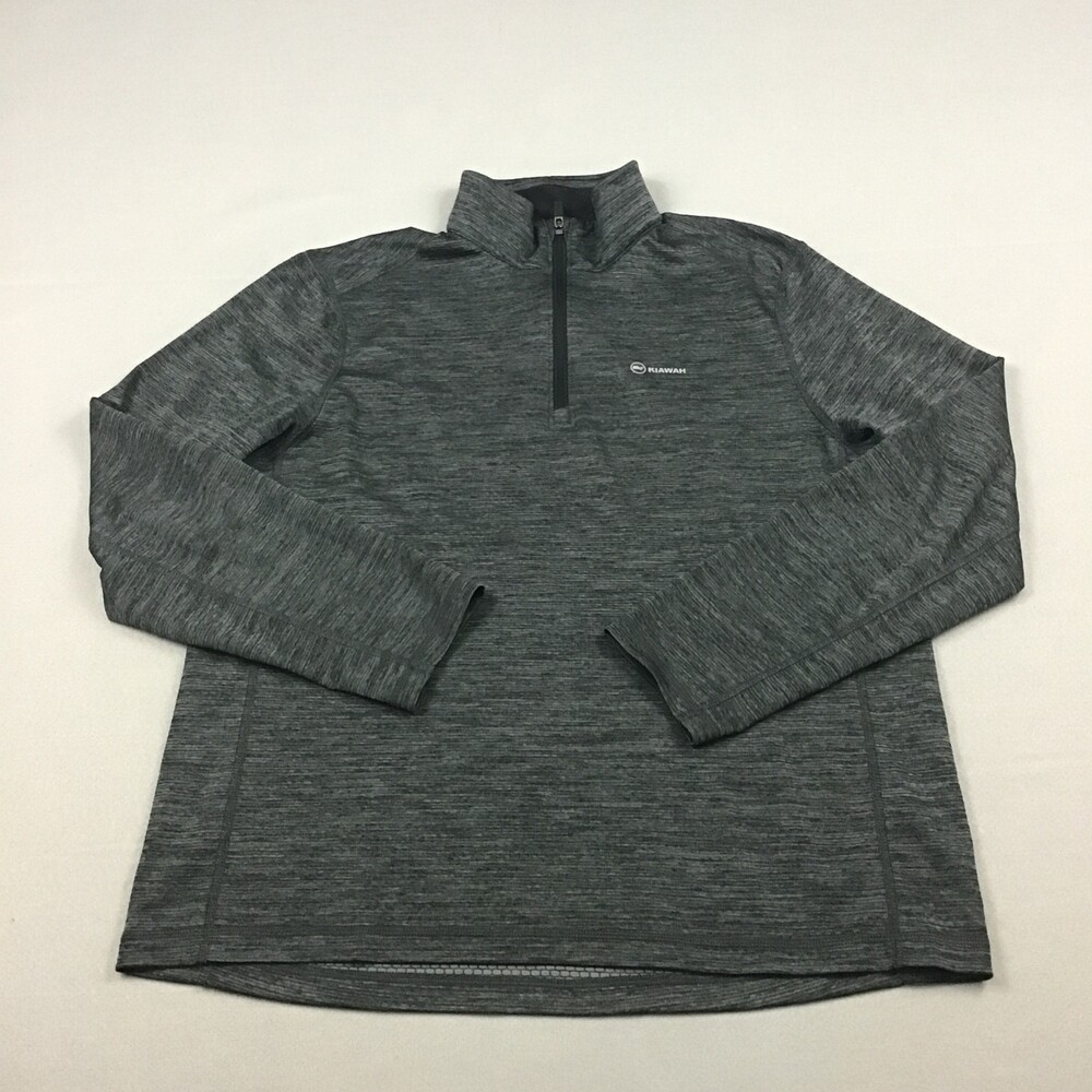 Vineyard Vines Sweater Men Large Gray 1/4 Zip Golf Pullover Kiawah Island L